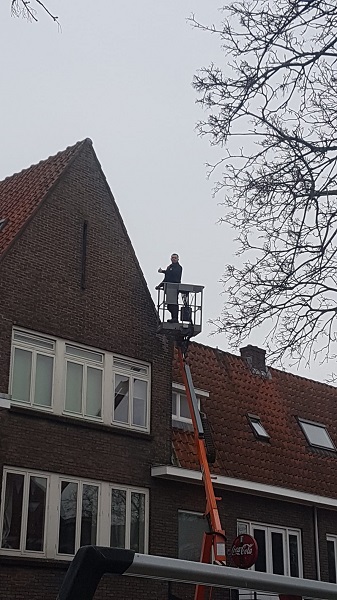  stormschade dak Schiedam